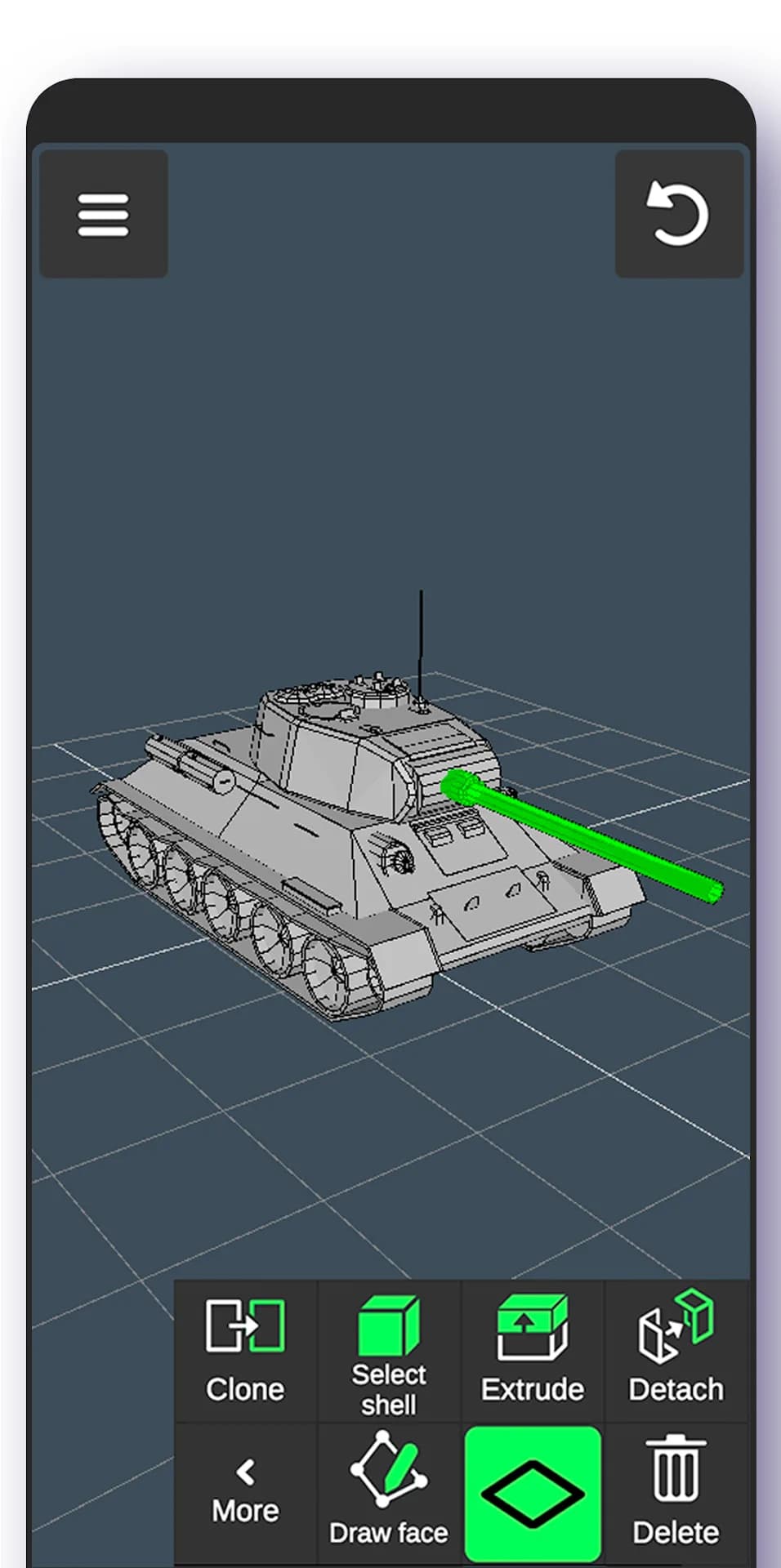 3D Modeling App — Capture d’écran 6