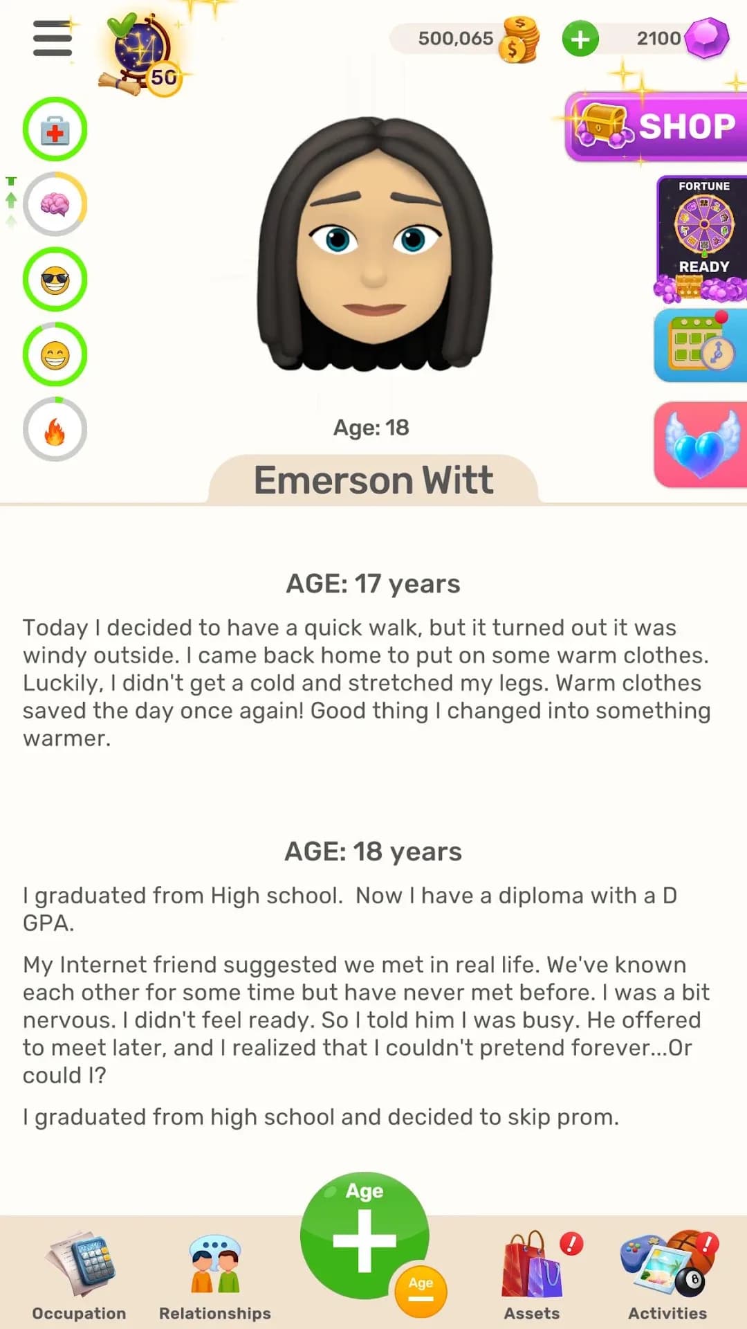 Age Sim مهكر — لقطة شاشة 5