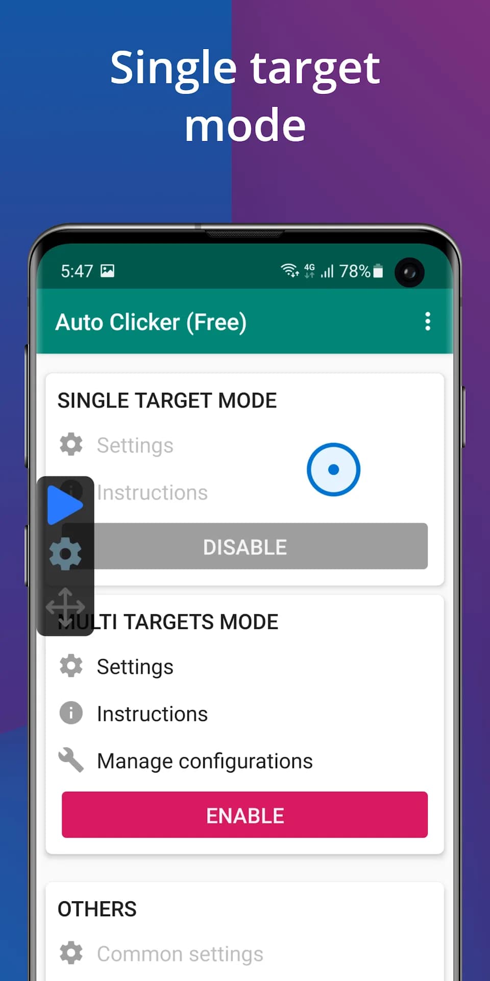 Auto Clicker مهكر — لقطة شاشة 2