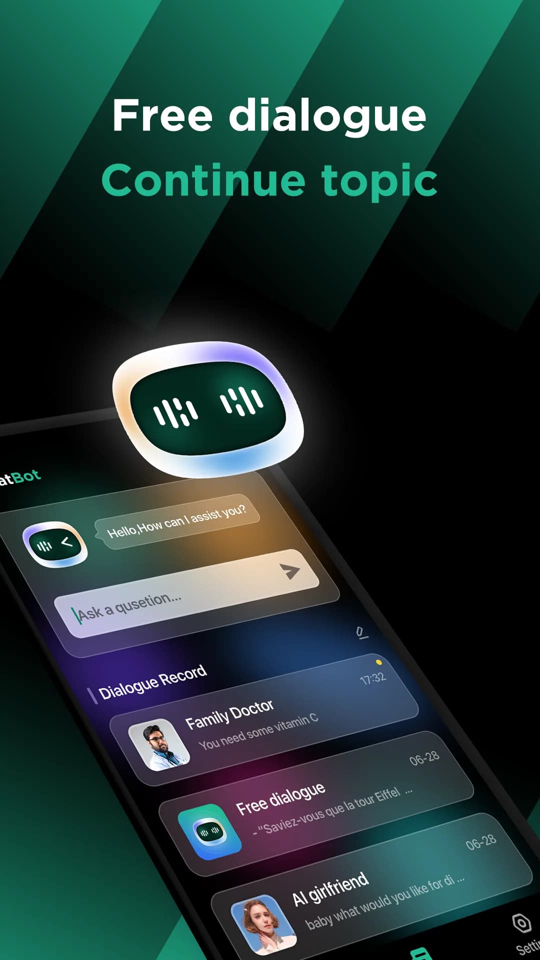 ChatBot مهكر — لقطة شاشة 2