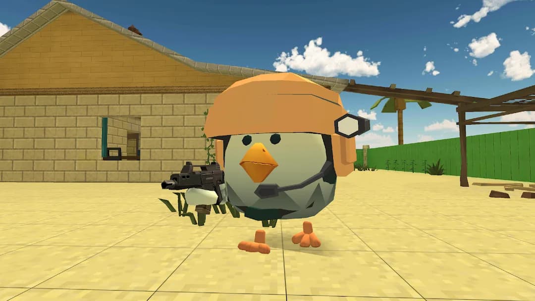Chicken Gun مهكر — لقطة شاشة 4
