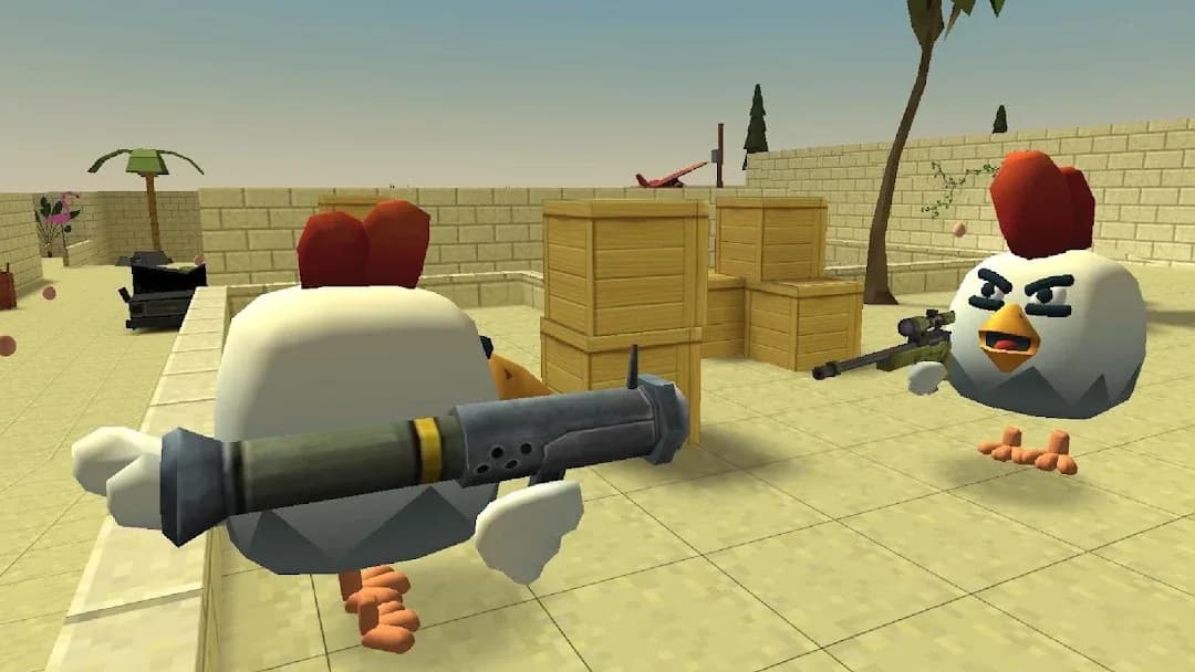 Chicken Gun مهكر — لقطة شاشة 6