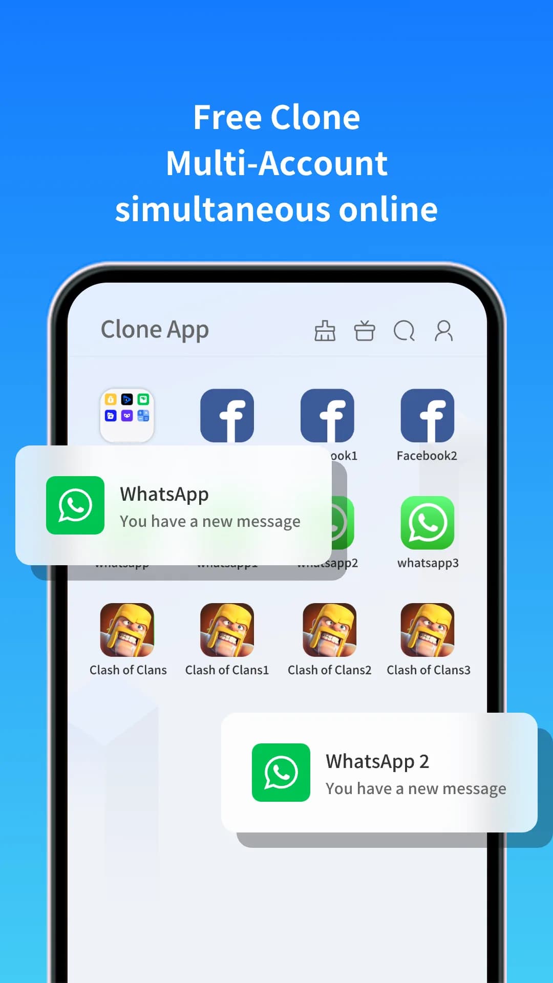 Clone App مهكر — لقطة شاشة 2
