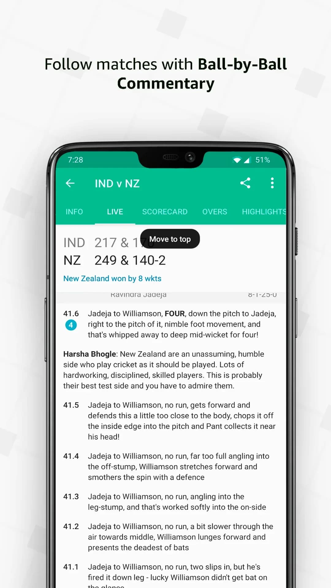 Cricbuzz — Screenshot 3