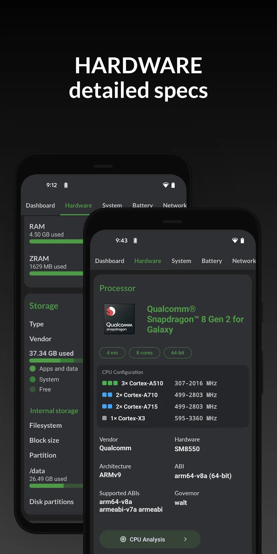 DevCheck — Captura de pantalla 3