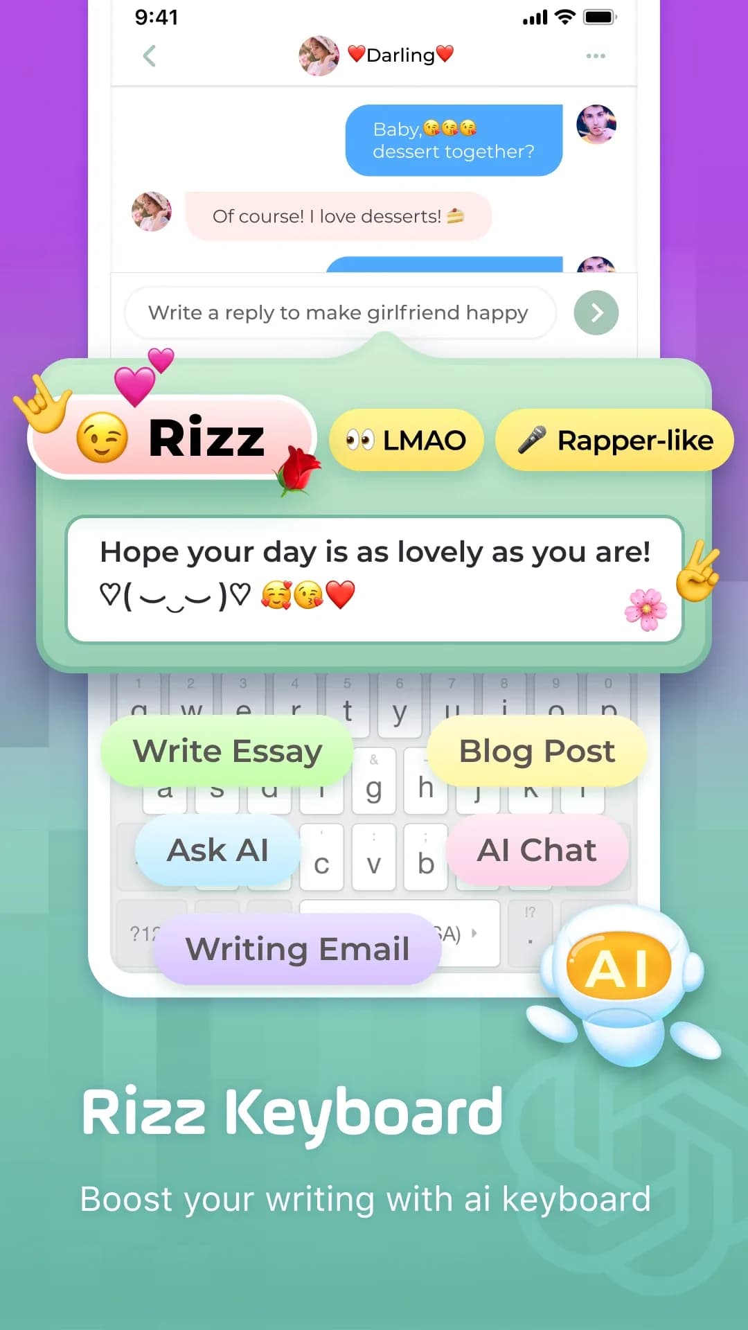 Facemoji Keyboard — Screenshot 2