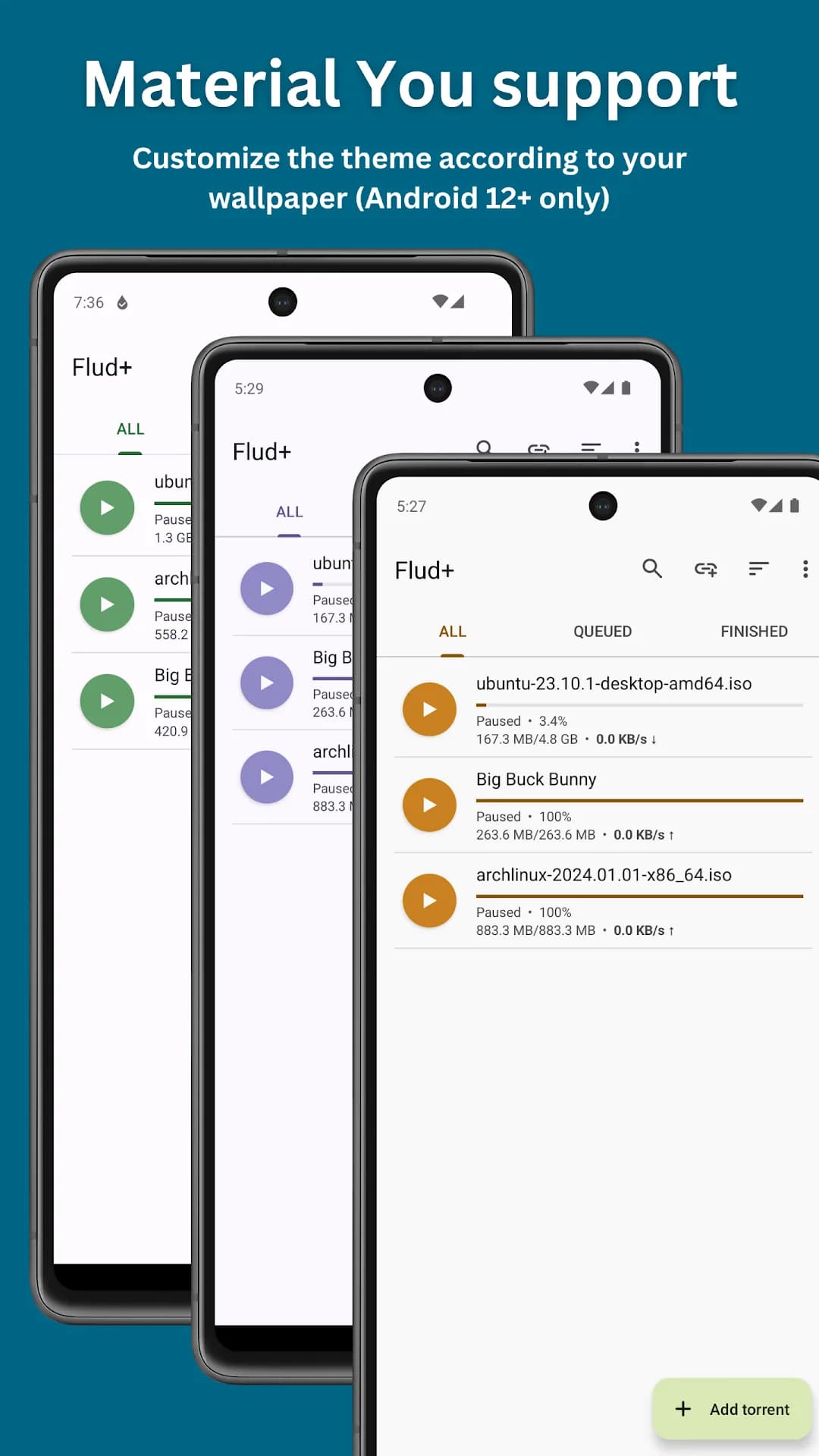 Flud+ — Capture d’écran 2