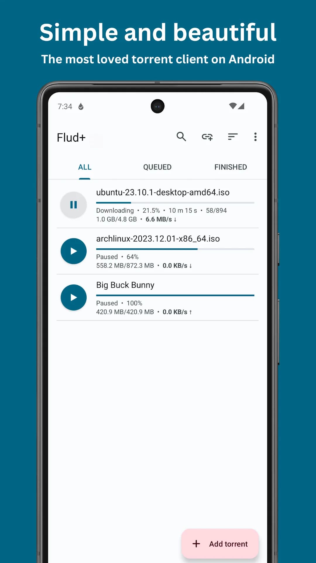 Flud+ — Capture d’écran 4