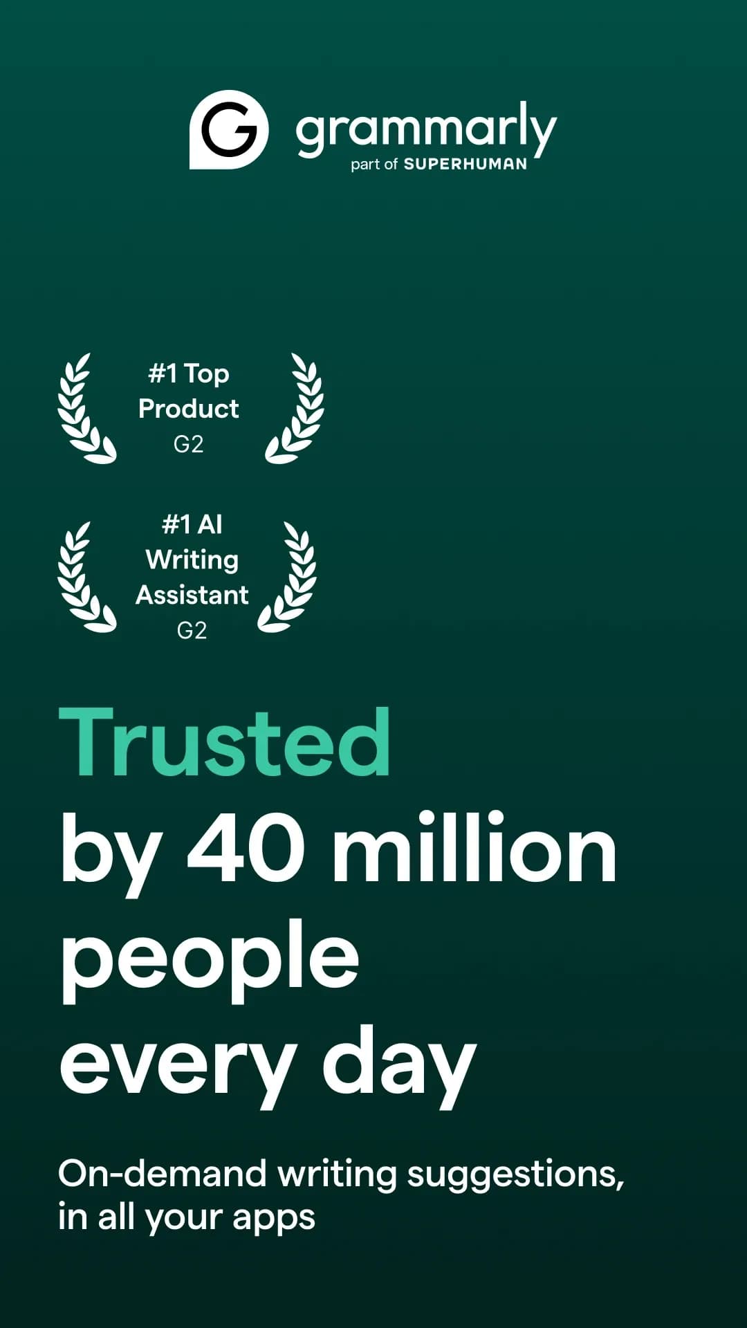 Grammarly Keyboard — Screenshot 1