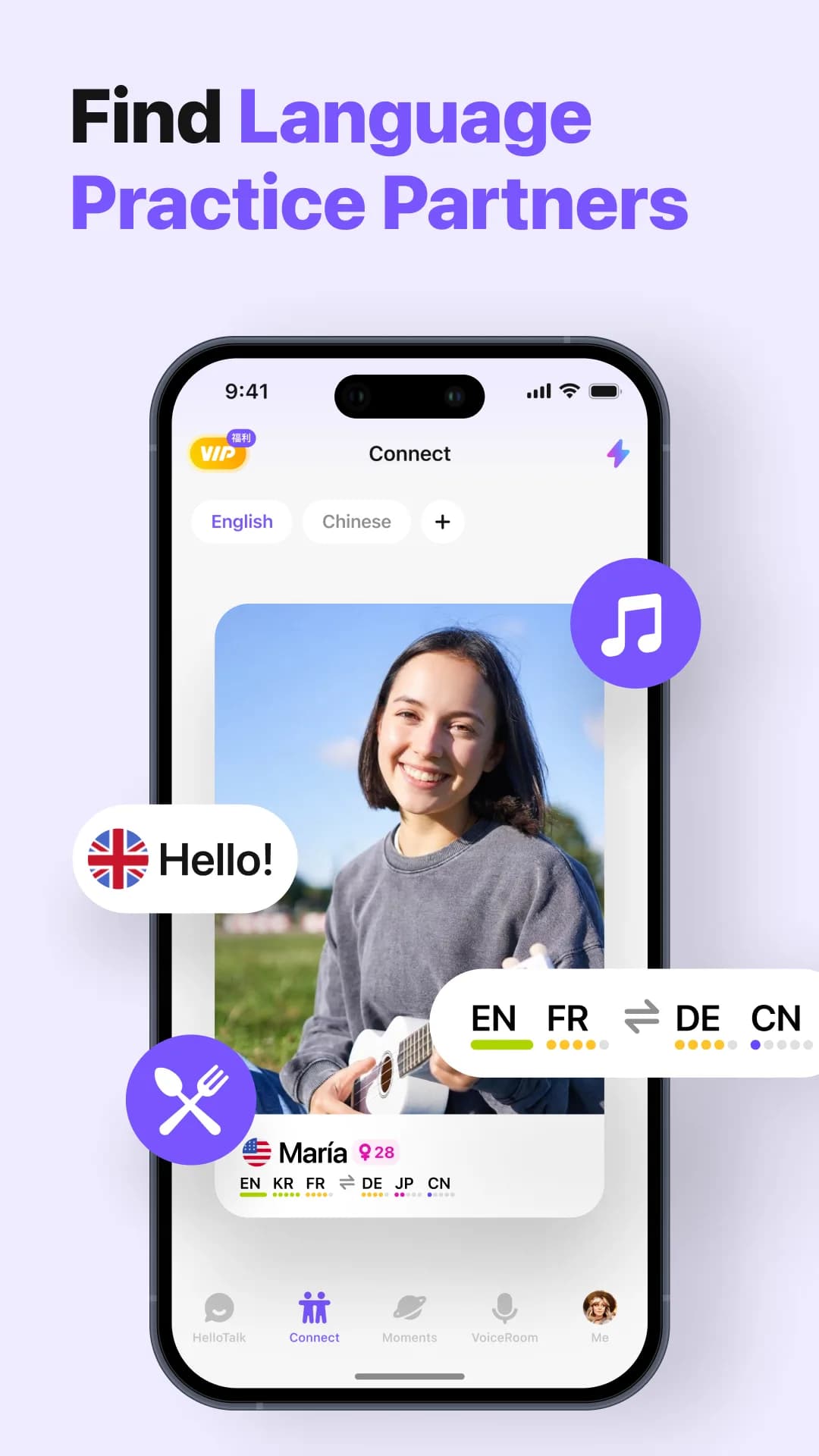 HelloTalk مهكر — لقطة شاشة 4