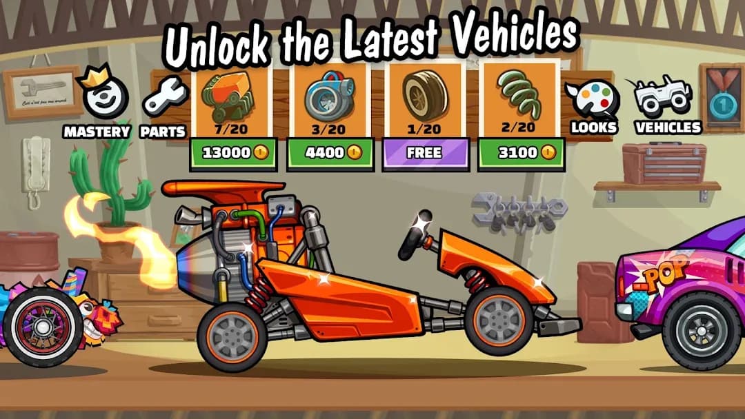 Hill Climb Racing 2 — Screenshot 2