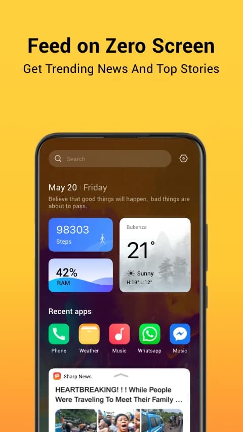 HiOS Launcher — Capture d’écran 1