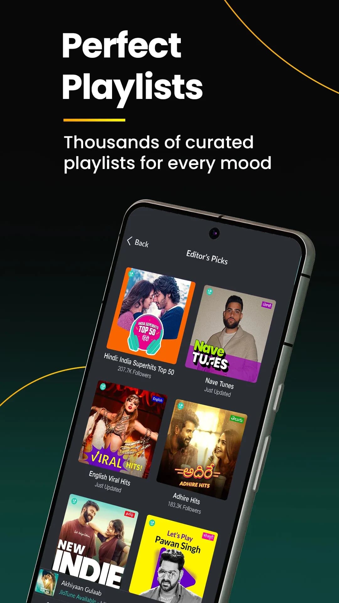 JioSaavn — Captura de pantalla 4