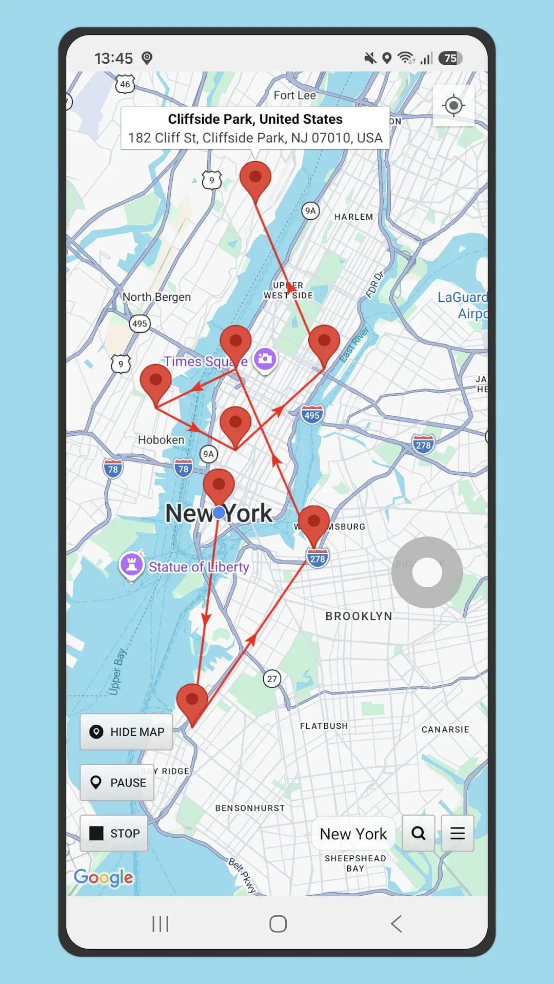 Location Changer — Capture d’écran 1