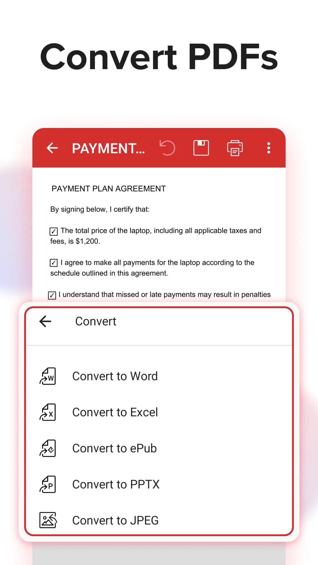 MobiPDF — Captura de tela 7