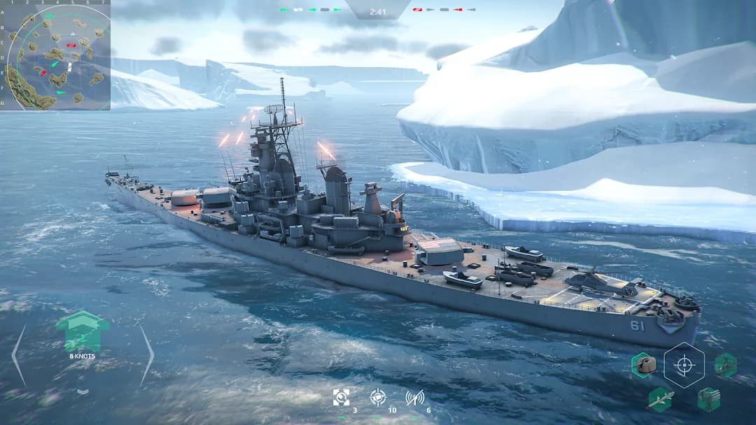 Modern Warships مهكر — لقطة شاشة 2
