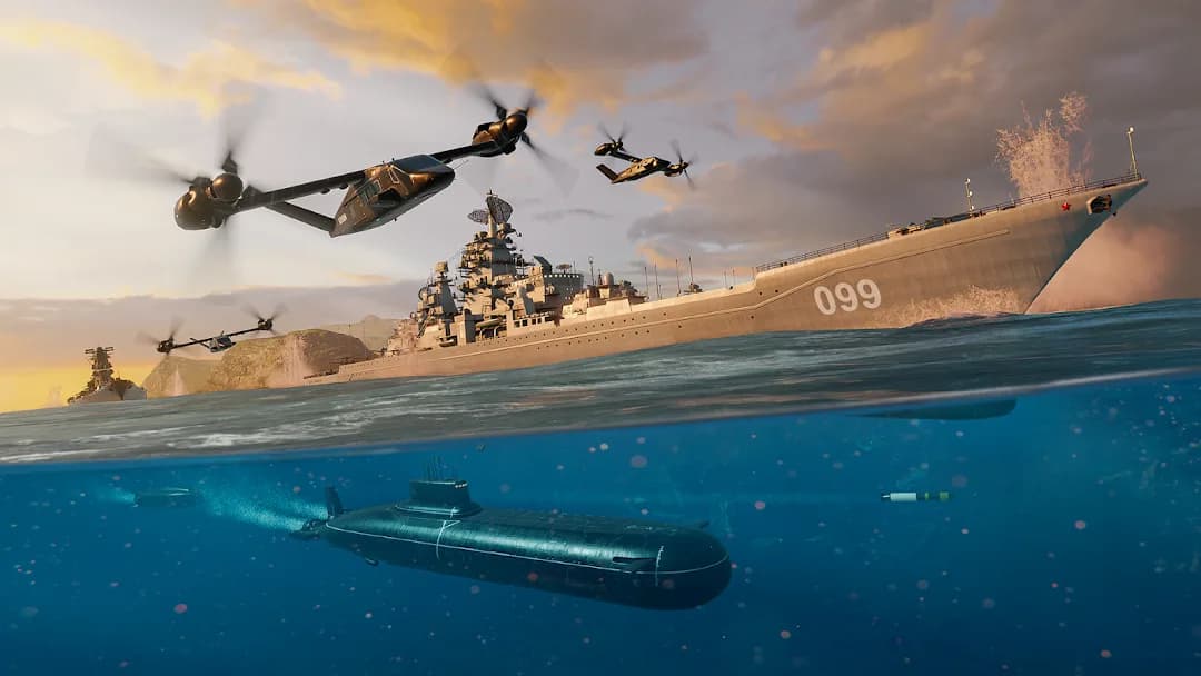 Modern Warships مهكر — لقطة شاشة 3