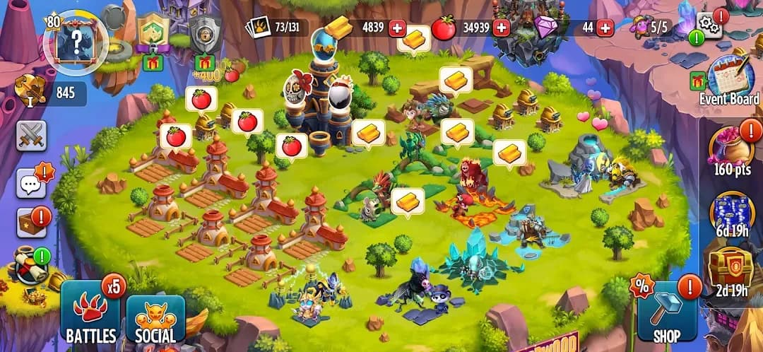 Monster Legends مهكر — لقطة شاشة 6
