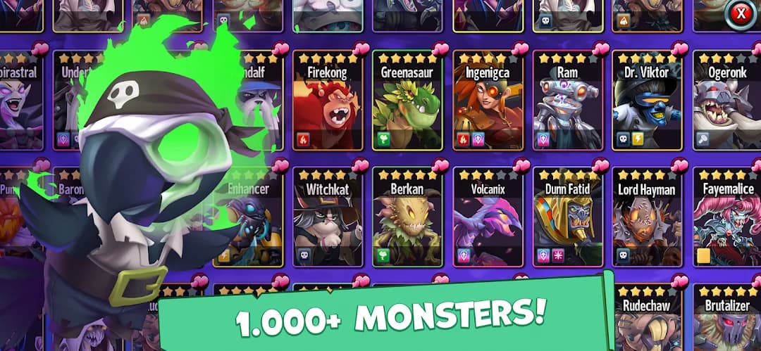Monster Legends مهكر — لقطة شاشة 8