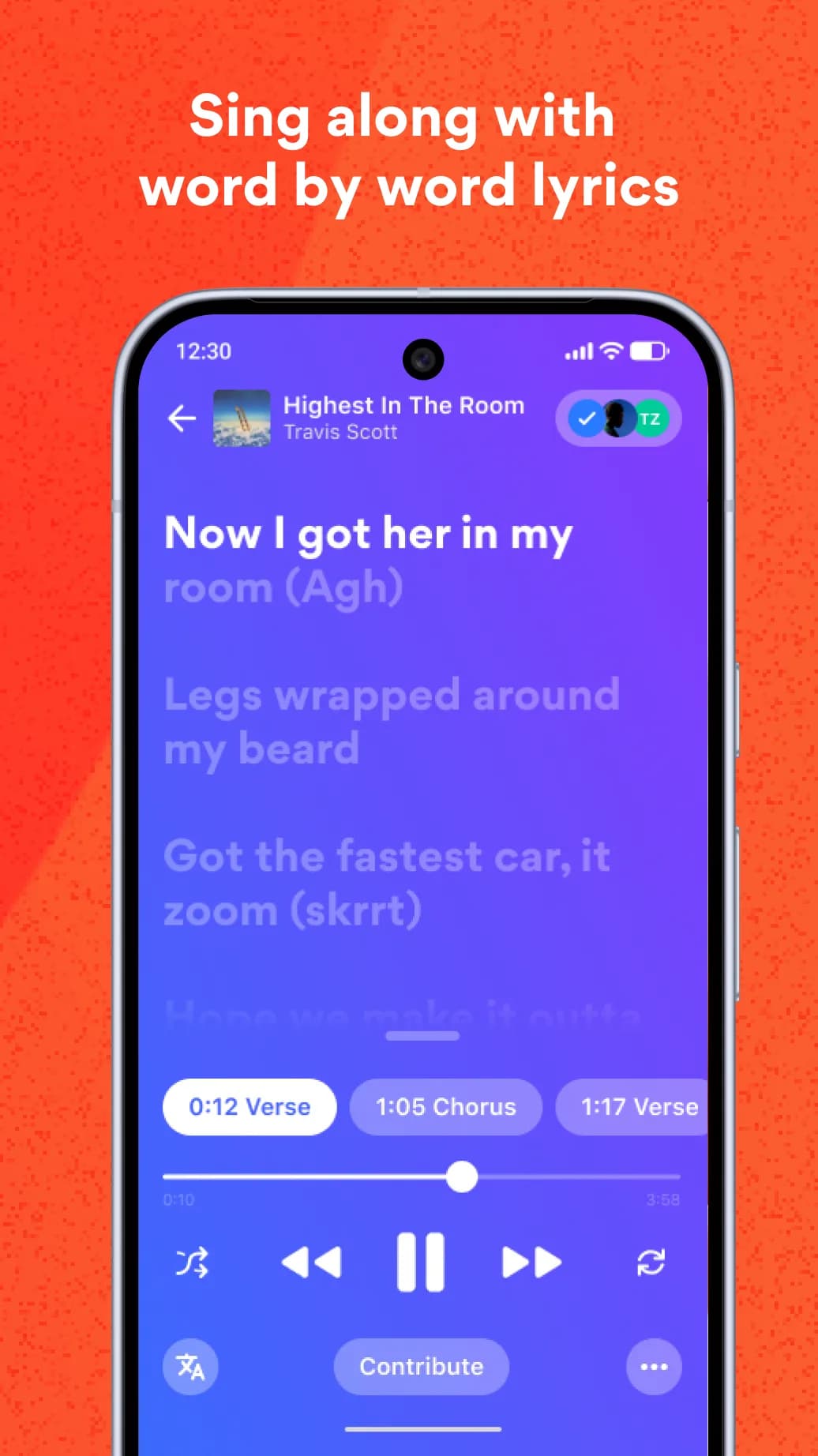 Musixmatch — Capture d’écran 5