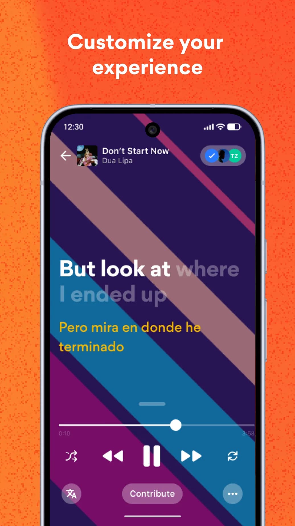 Musixmatch — Capture d’écran 7