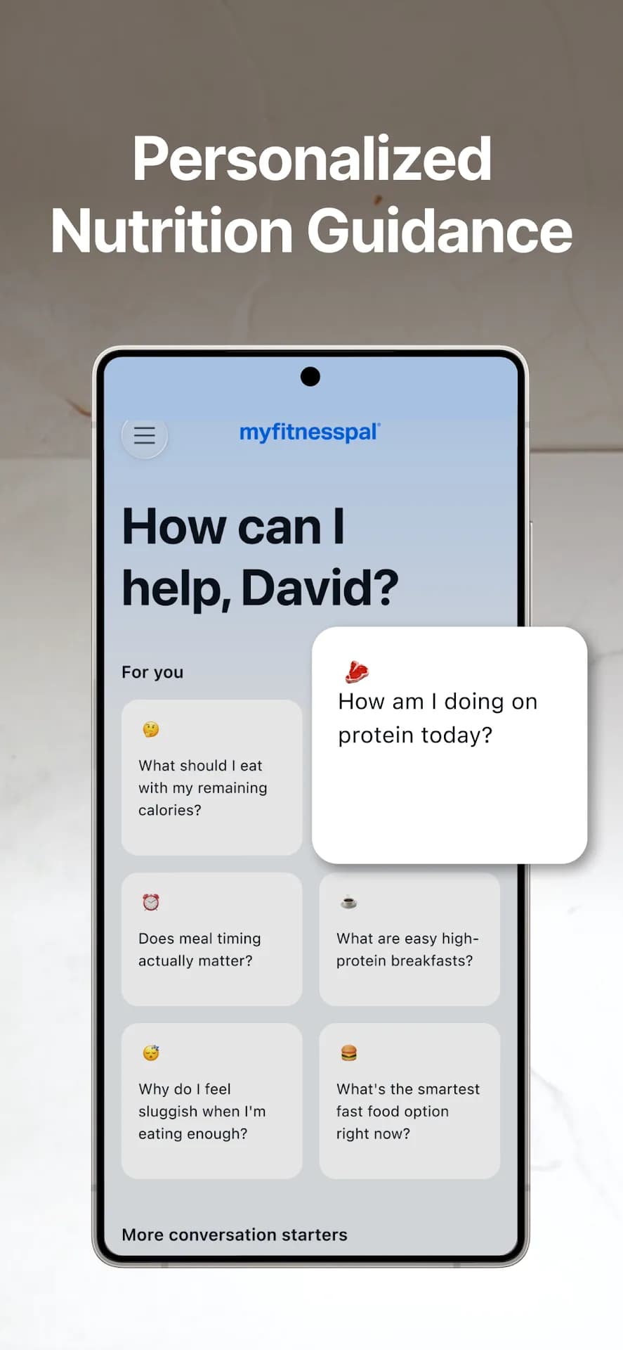 MyFitnessPal — Captura de tela 6