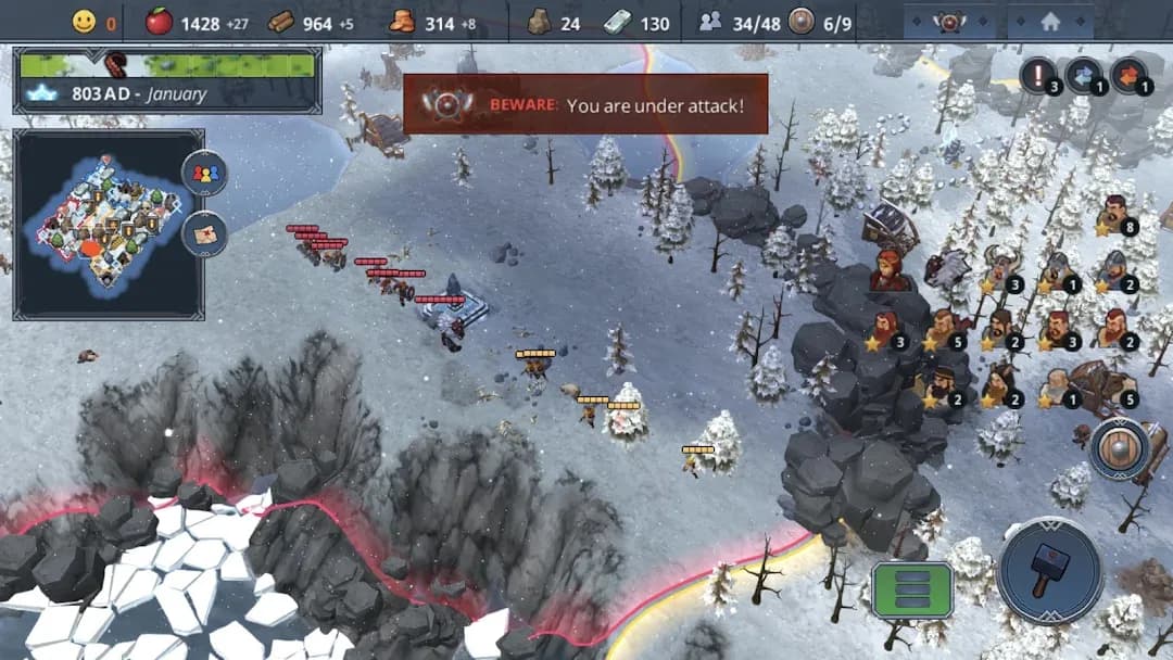 Northgard مهكر — لقطة شاشة 5