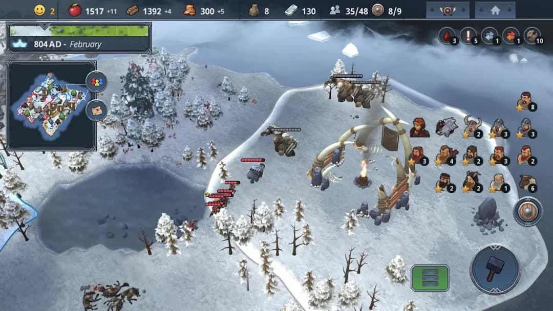 Northgard مهكر — لقطة شاشة 7
