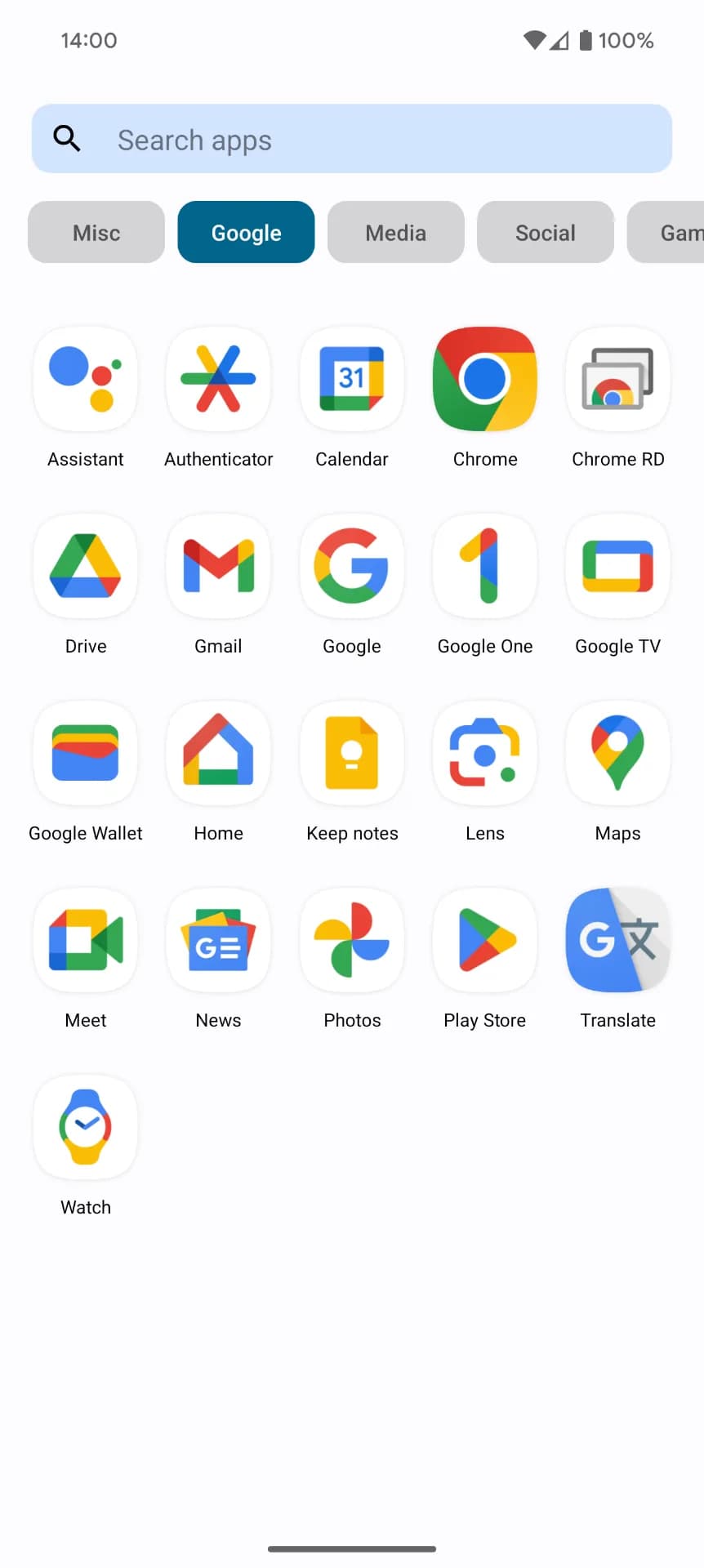 Nova Launcher Prime — Captura de pantalla 1
