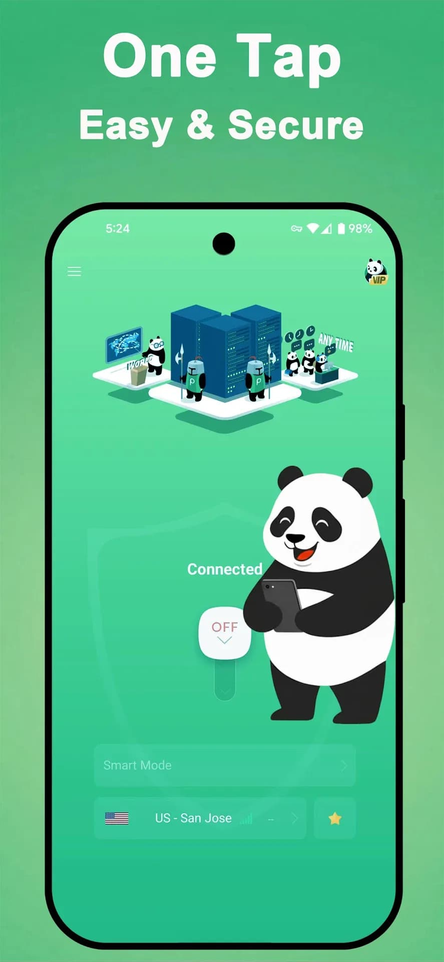 PandaVPN Pro مهكر — لقطة شاشة 6
