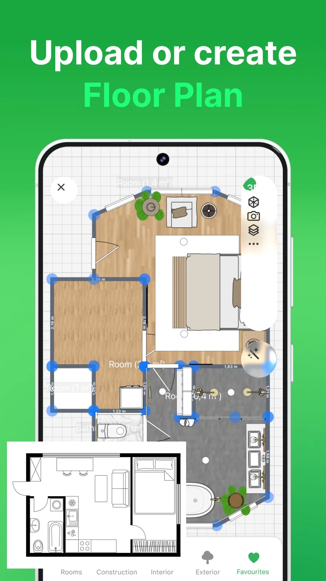 Planner 5D مهكر — لقطة شاشة 3