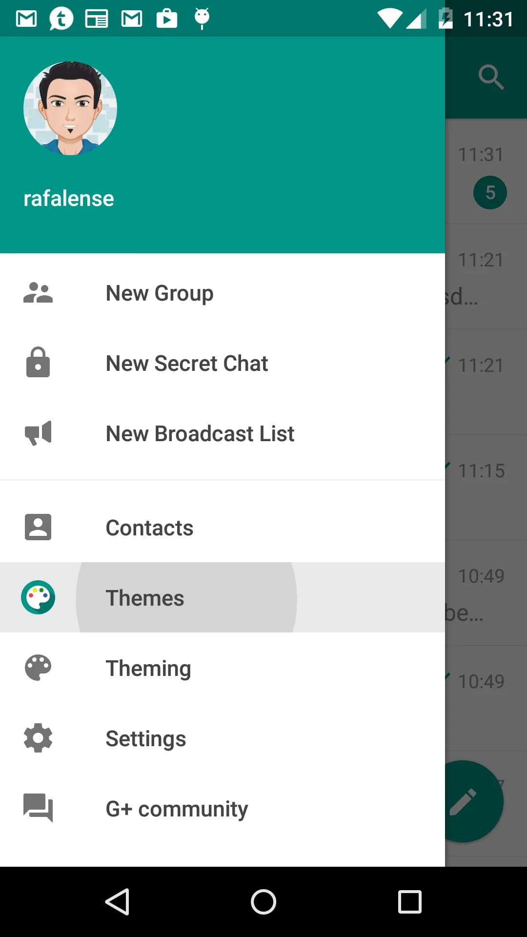 Plus Messenger — Capture d’écran 6