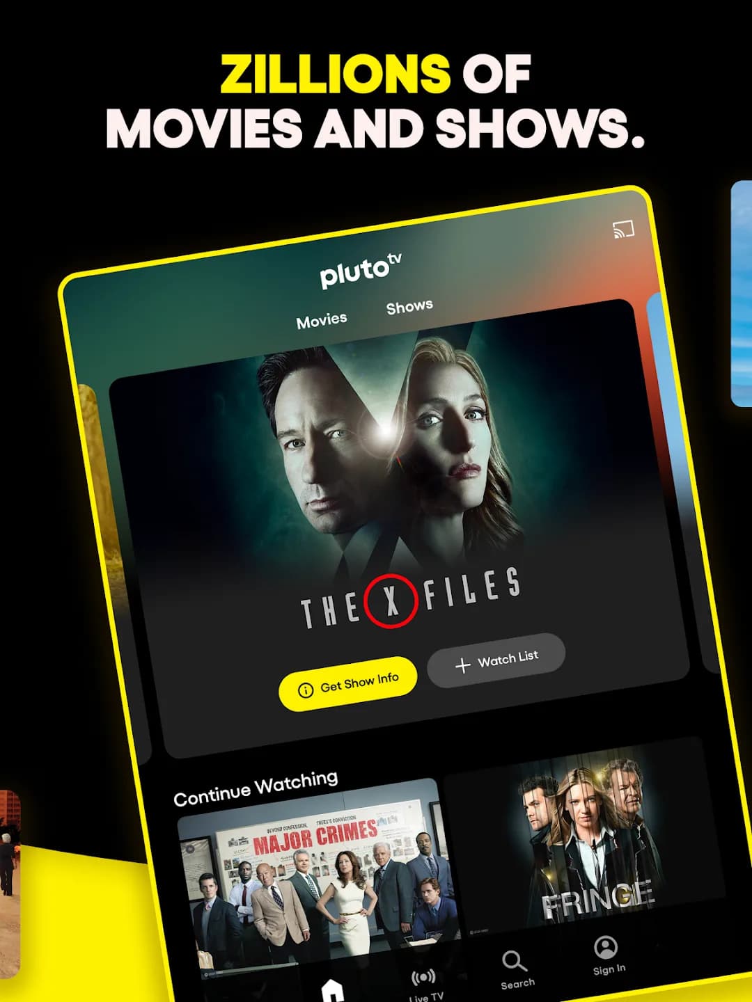 Pluto TV — Captura de tela 8