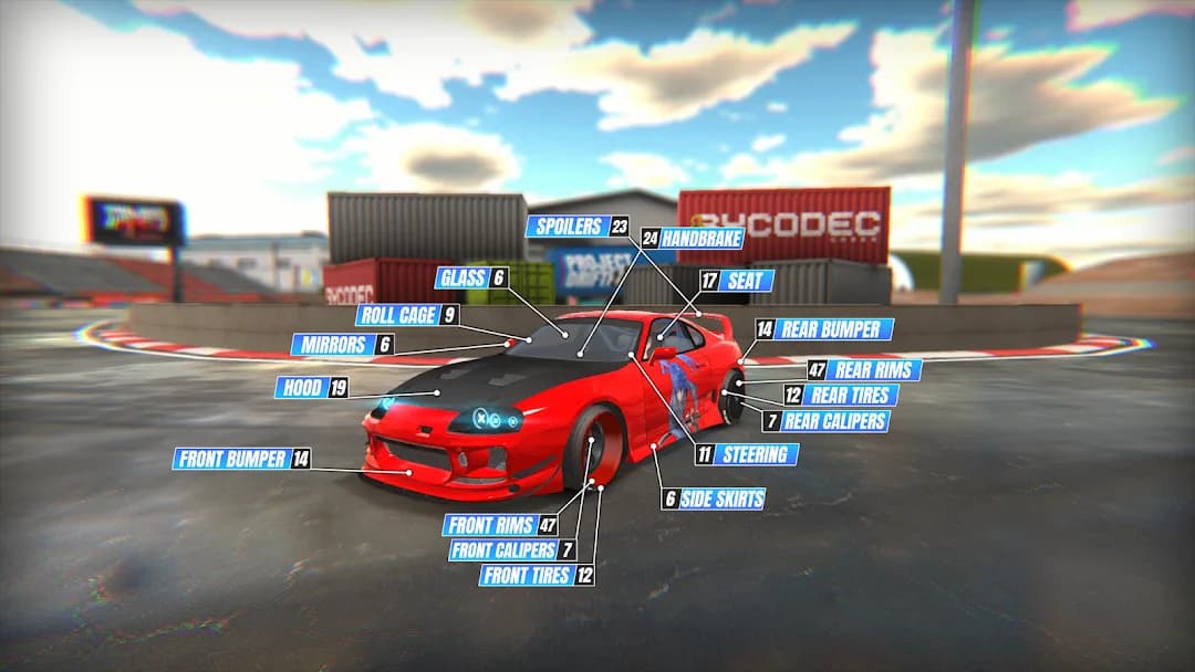 Project Drift مهكر — لقطة شاشة 3
