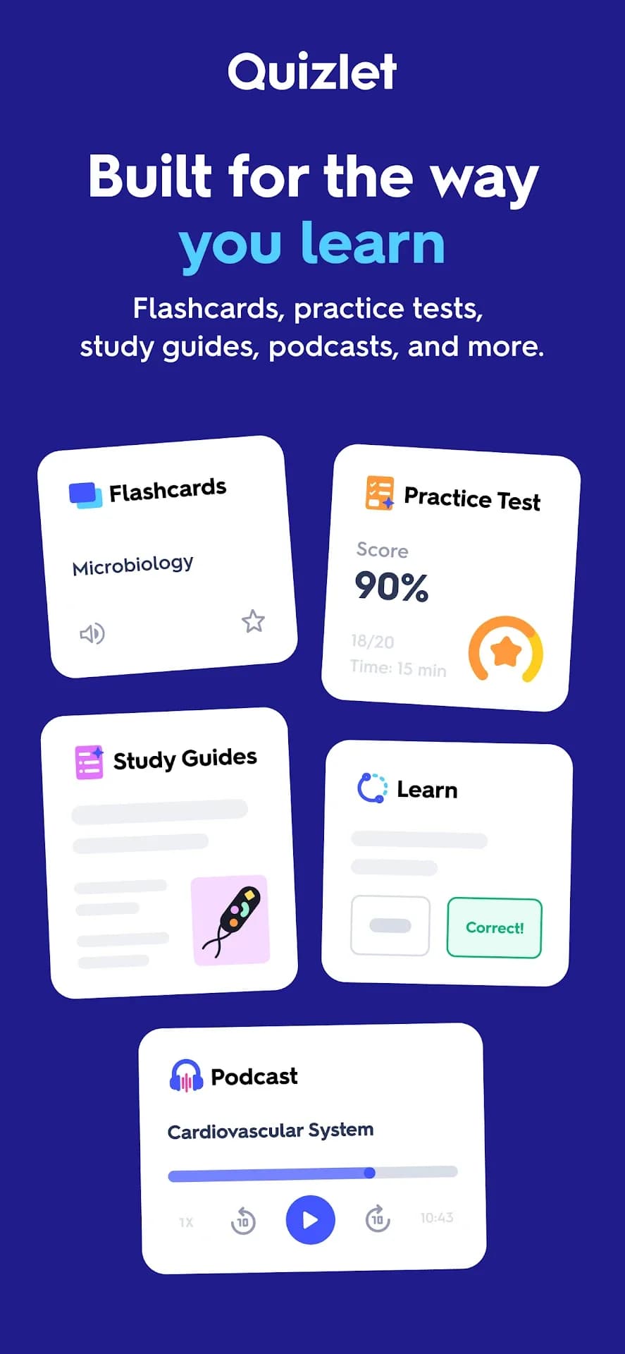 Quizlet — Captura de tela 1