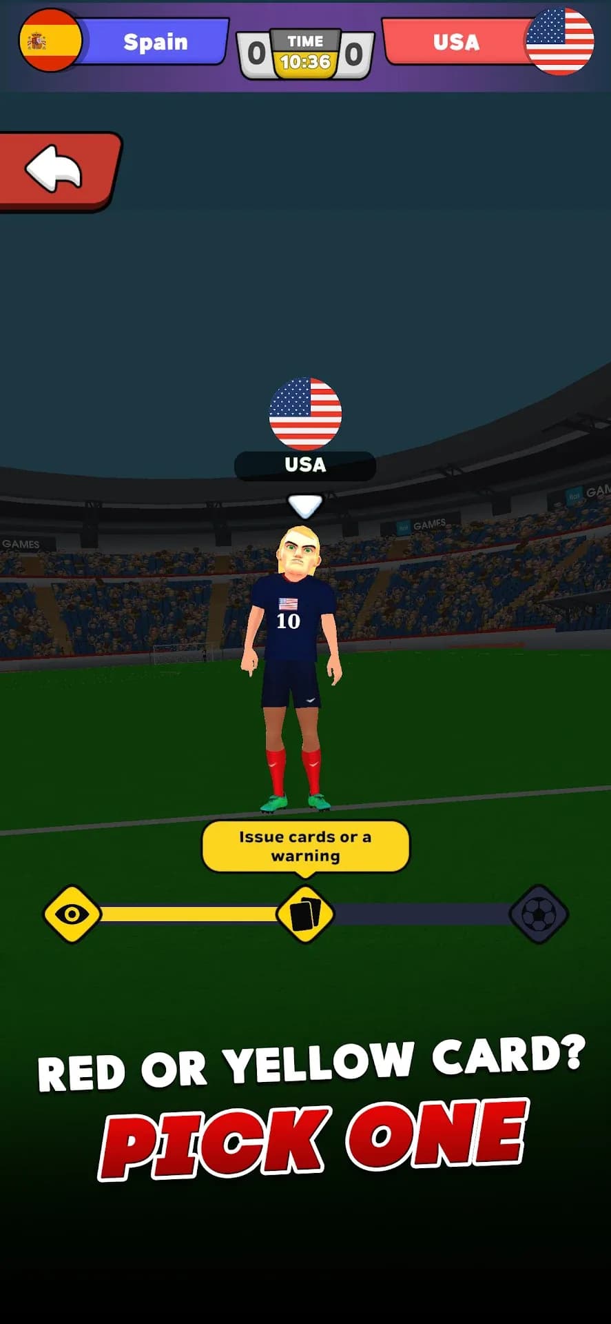 Referee Simulator 3D — Captura de tela 1