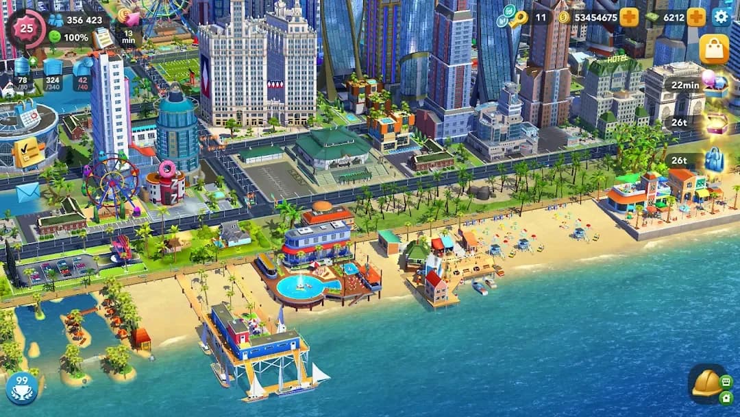 SimCity BuildIt — Captura de pantalla 1