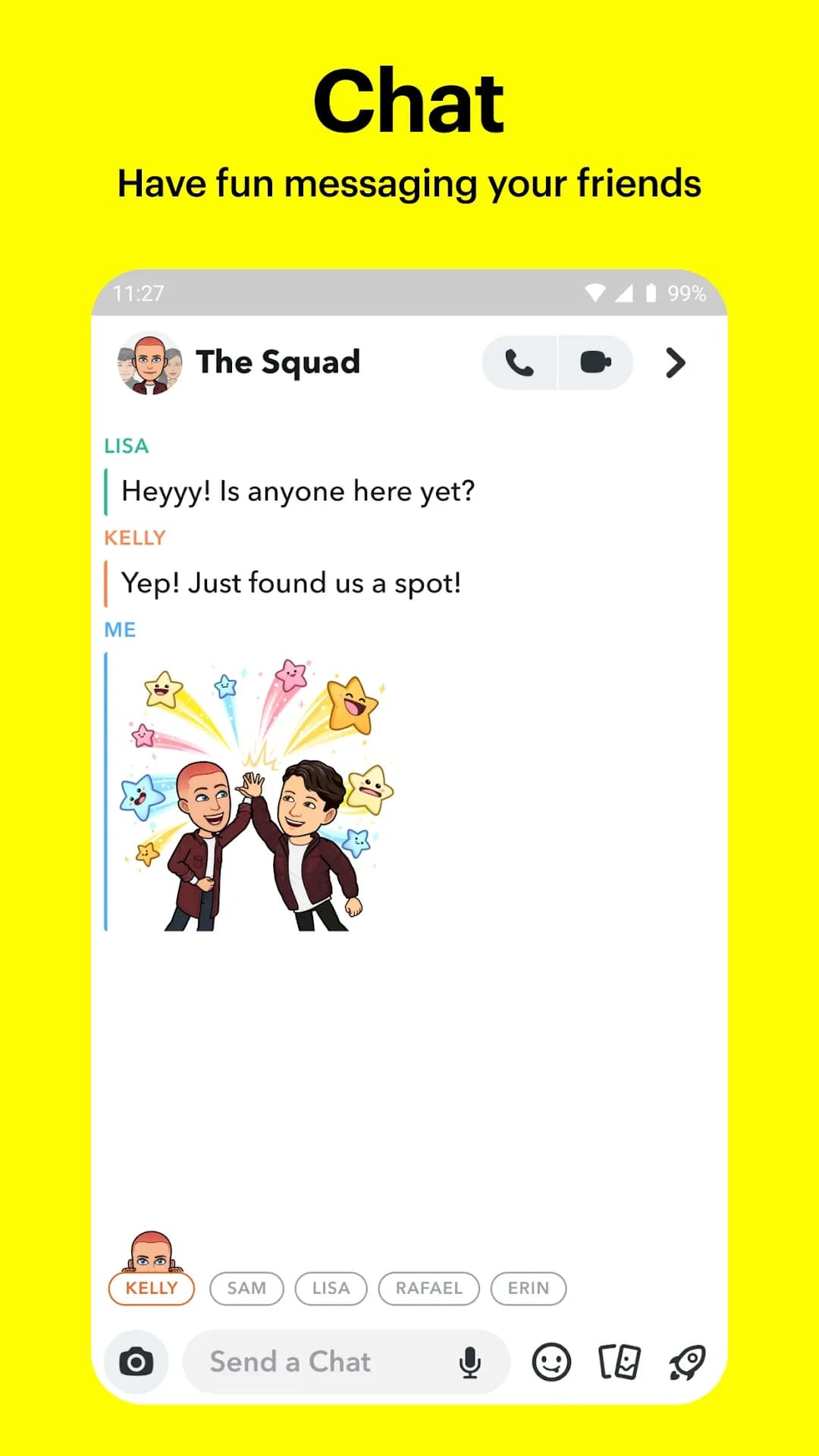 سناب شات مهكر — لقطة شاشة 2