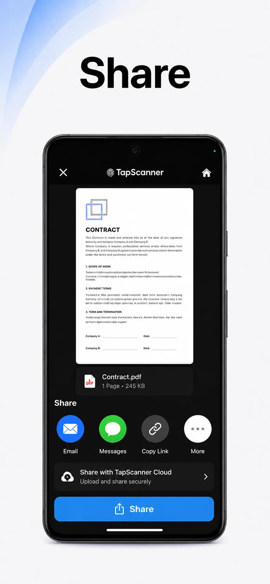 TapScanner مهكر — لقطة شاشة 8