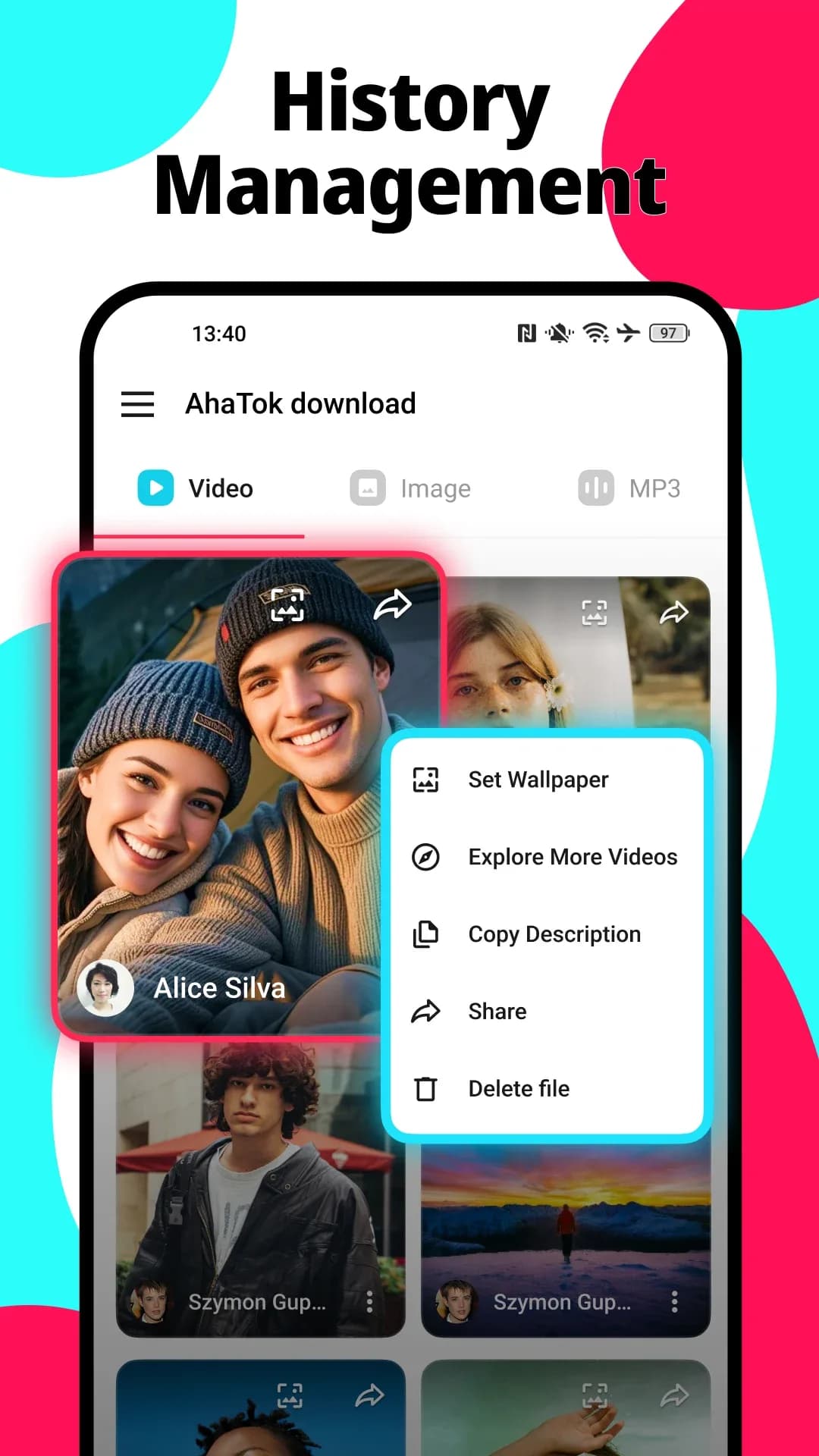 TikTok Downloader — Captura de pantalla 8