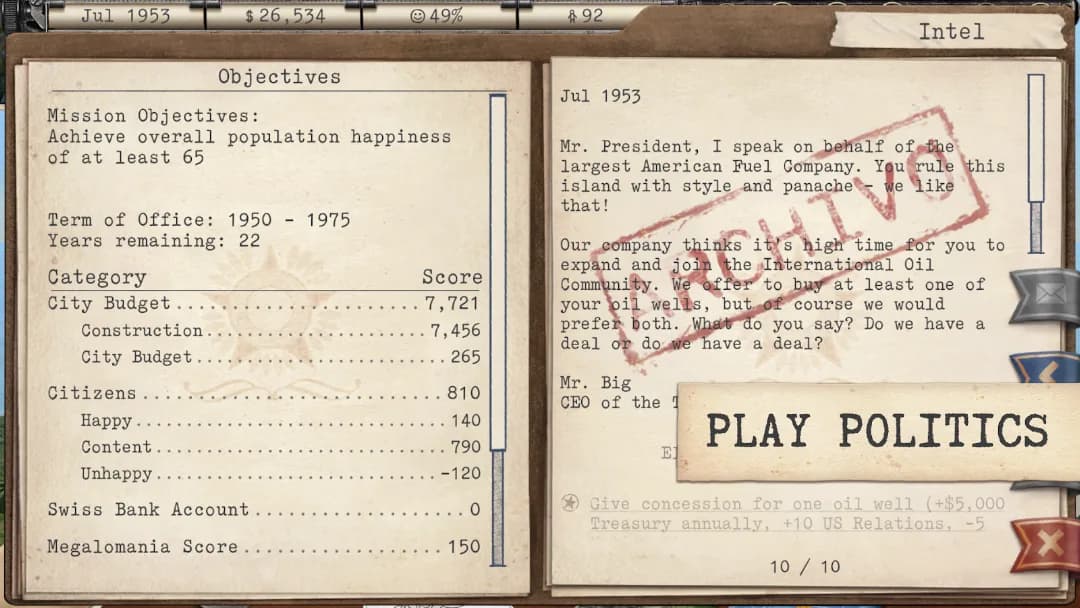 Tropico — Capture d’écran 3