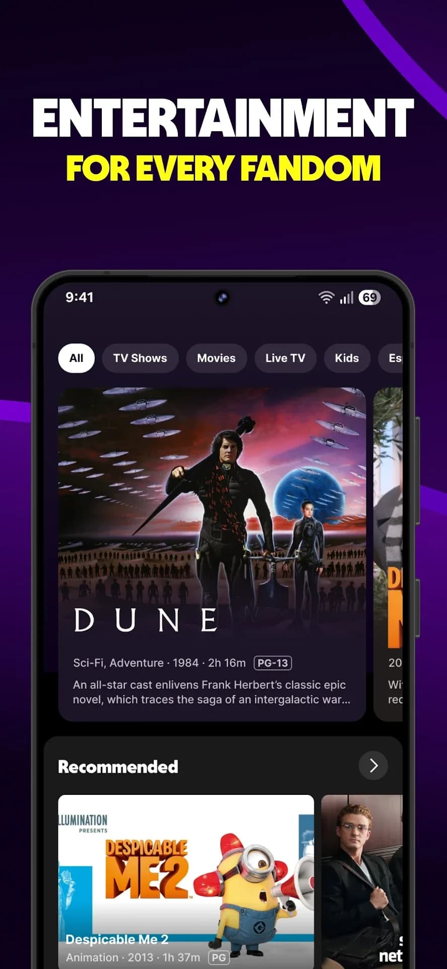 Tubi TV مهكر — لقطة شاشة 2