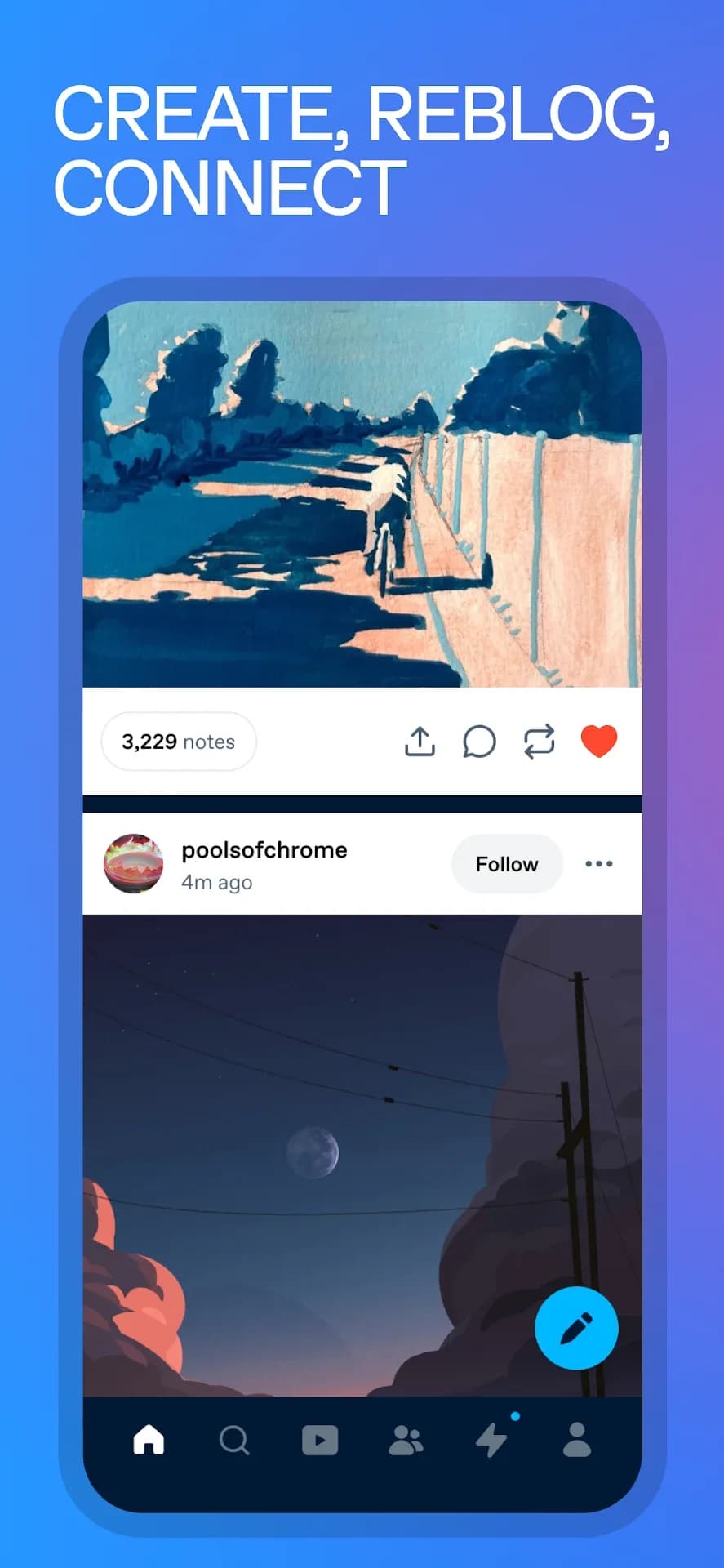 Tumblr — Screenshot 2