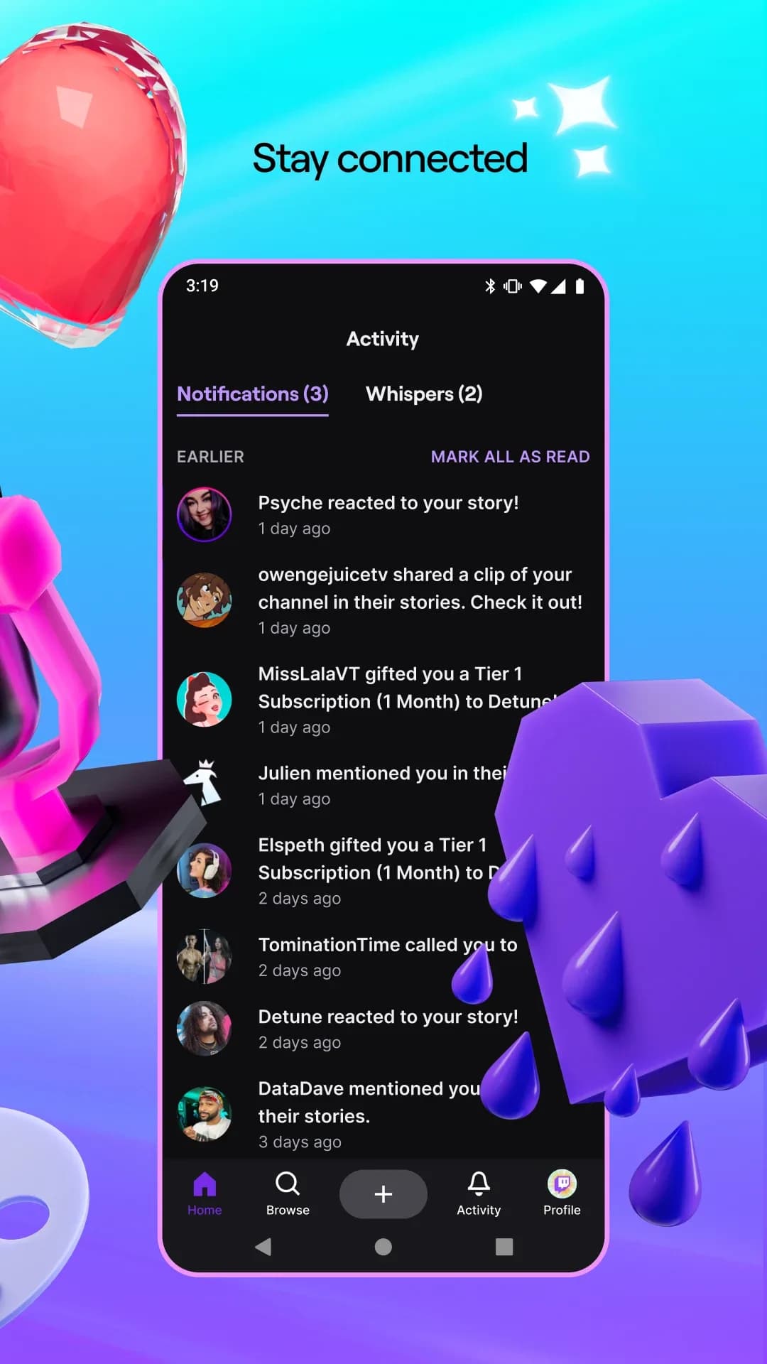 Twitch مهكر — لقطة شاشة 6