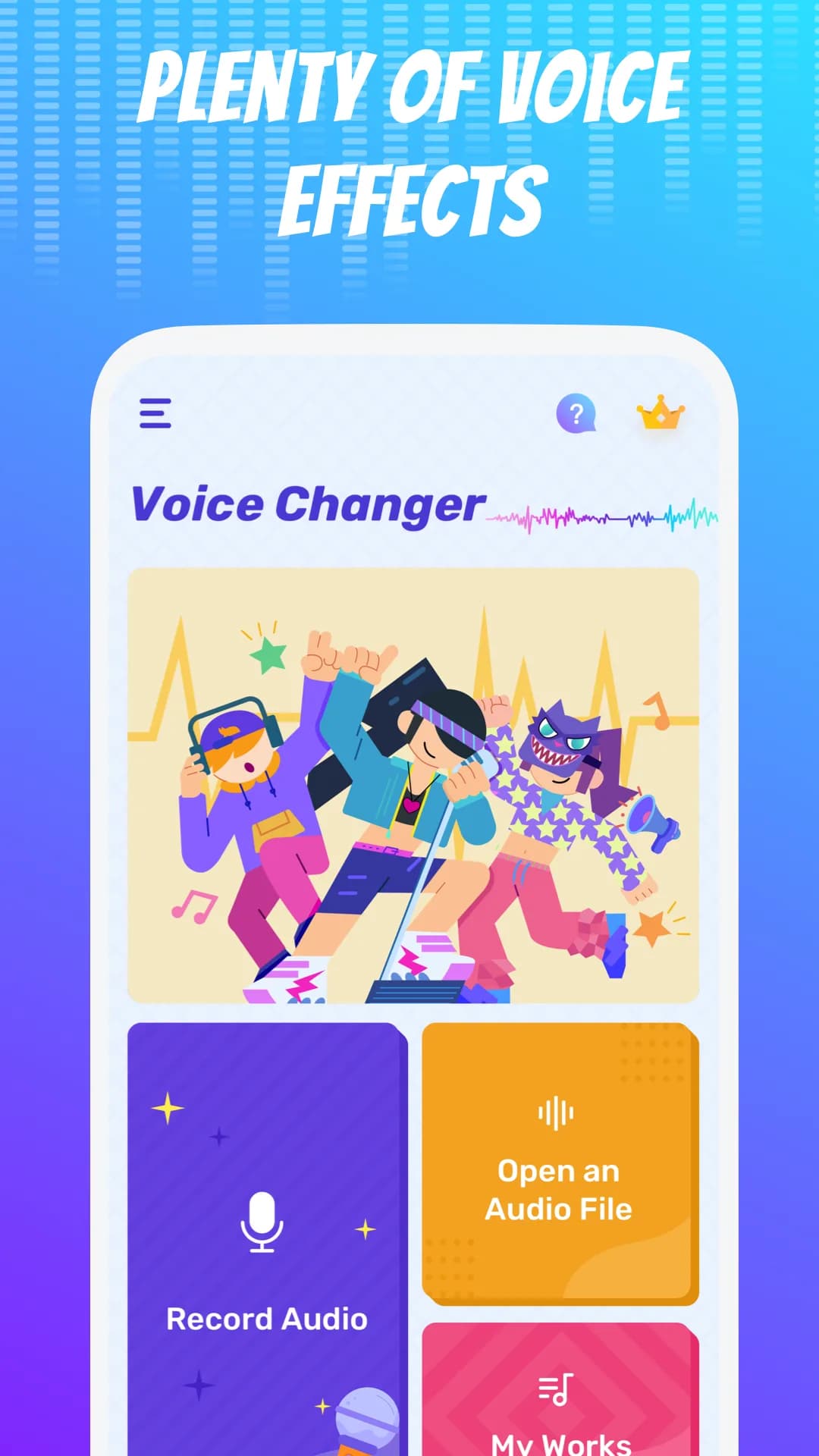 Voice Changer — Screenshot 2