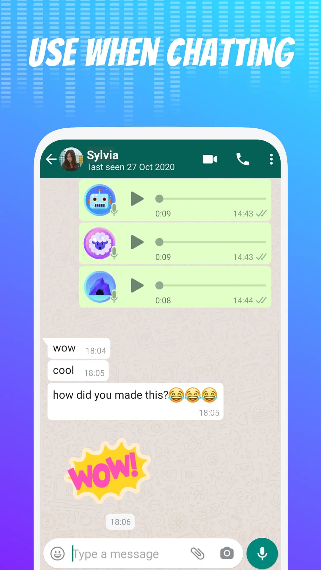 Voice Changer — Screenshot 5