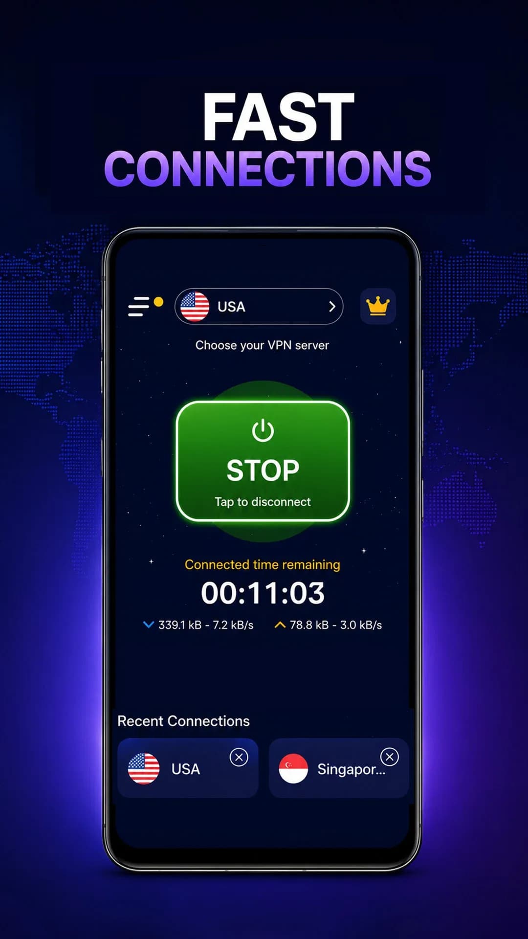 VPN Pronto — Captura de pantalla 5