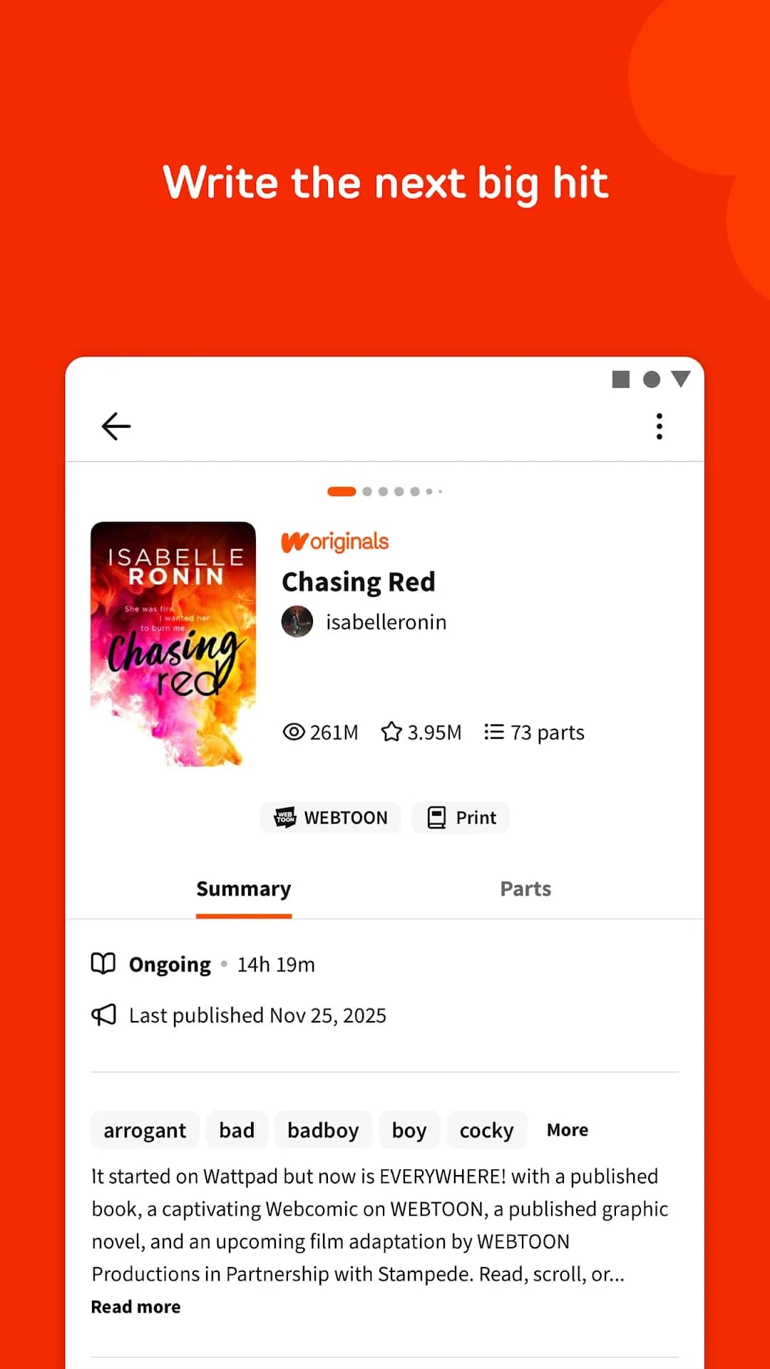 Wattpad مهكر — لقطة شاشة 5