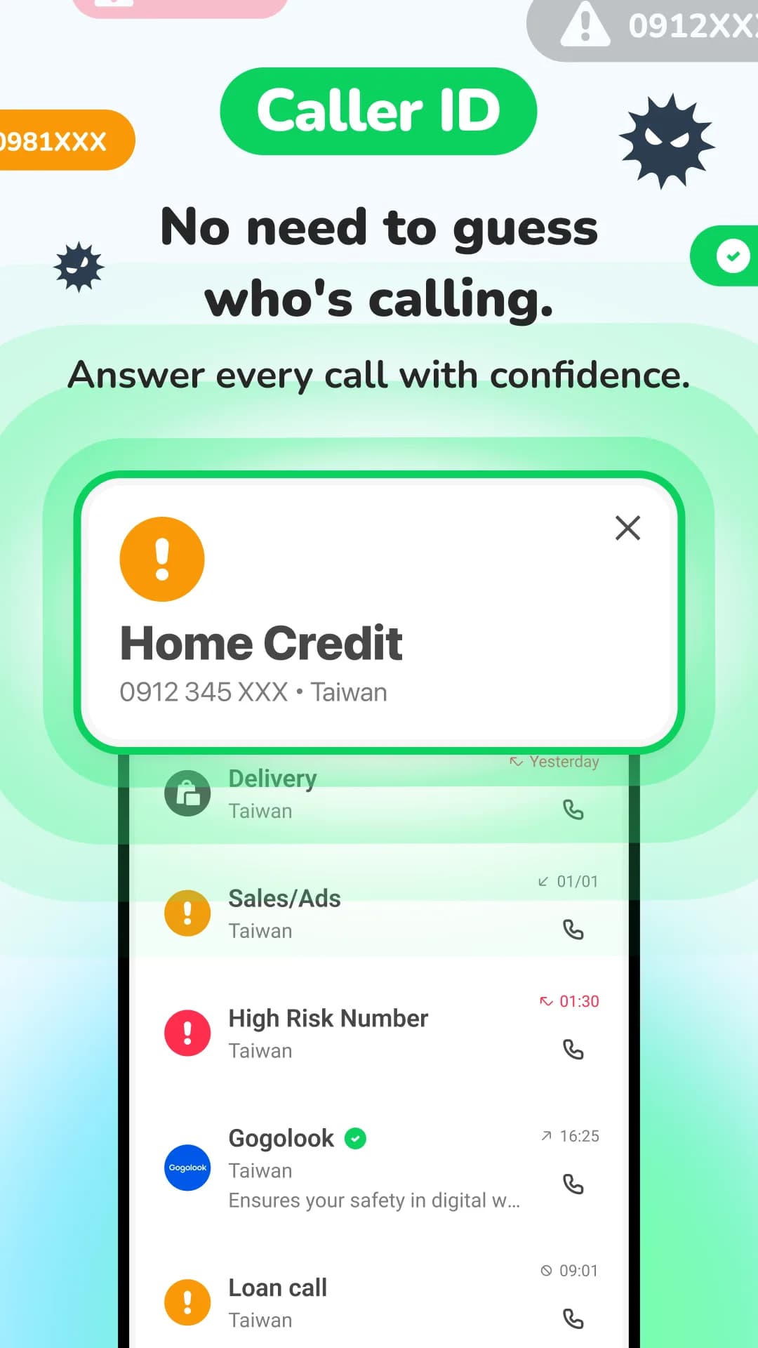 Whoscall — Capture d’écran 3