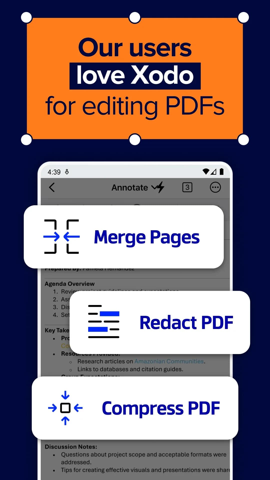 Xodo PDF — Captura de pantalla 3